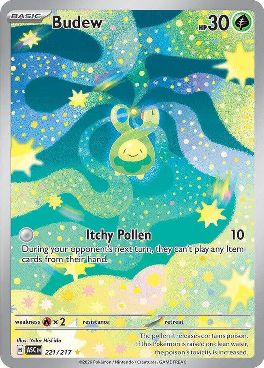 Budew 221/217 - Ascended Heroes - Holofoil