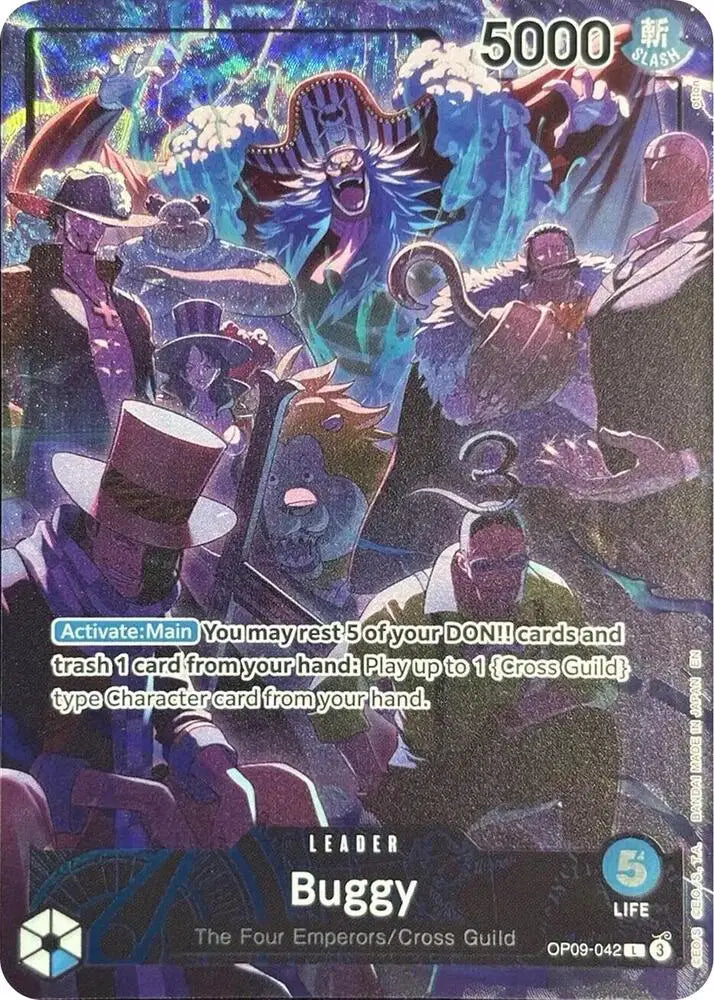 Buggy (2nd Anniversary Set) OP09-042 - Promotion Cards - Foil