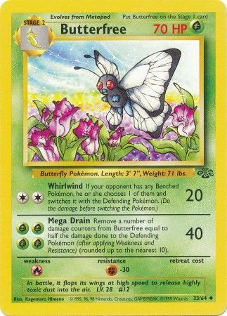 Butterfree 33/64 - Jungle (Unlimited) - Normal
