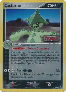 Cacturne 27/108 - EX Power Keepers - Reverse Holofoil