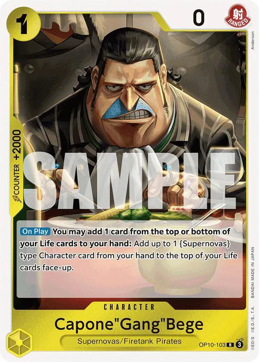 Capone"Gang"Bege OP10-103 -  Royal Blood -  Foil