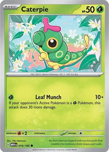 Caterpie 010/165 - Scarlet & Violet 151 - Reverse Holofoil