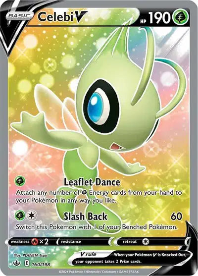 Celebi V 160/198 - Chilling Reign - Holofoil
