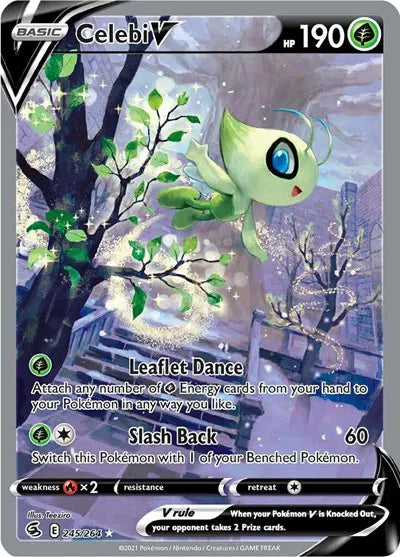 Celebi V 245/264 - Fusion Strike - Holofoil