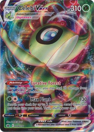 Celebi VMAX 008/198 - Chilling Reign - Holofoil