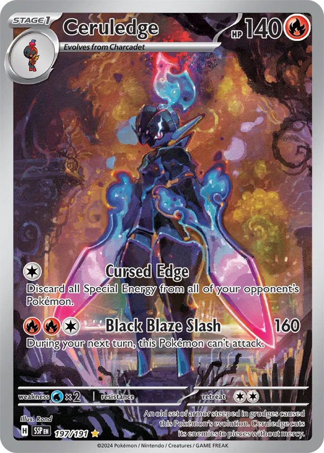 Ceruledge 197/191 - Surging Sparks - Holofoil