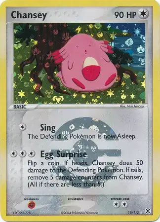 Chansey 19/111 - EX FireRed & LeafGreen - Reverse Holofoil