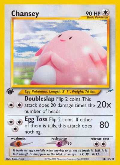 Chansey 31/105 - Neo Destiny (1st Edition) - Normal