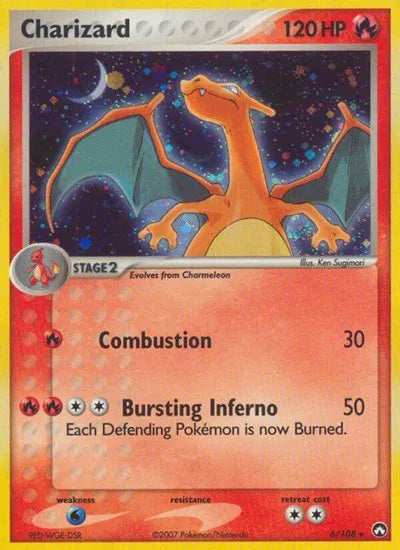 Charizard 6/108 - EX Power Keepers - Holofoil