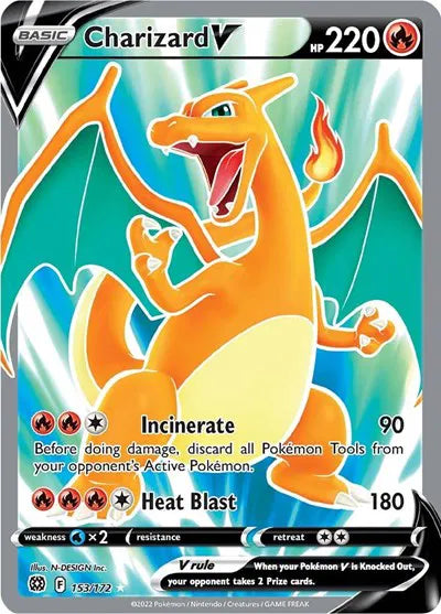 Charizard V 153/172 - Brilliant Stars - Holofoil