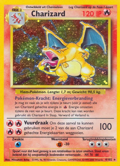 Charizard (NL) 4/102 - Base Set (Unlimited)