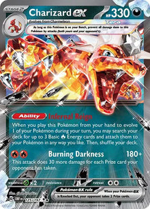 Charizard ex 125/197 - Obsidian Flames - Holofoil