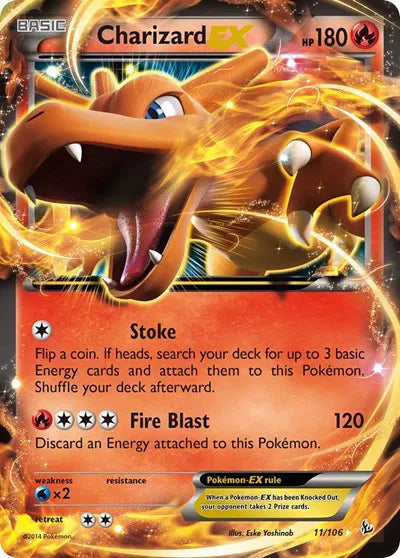 Charizard ex 11/106 - Flashfire - Holofoil
