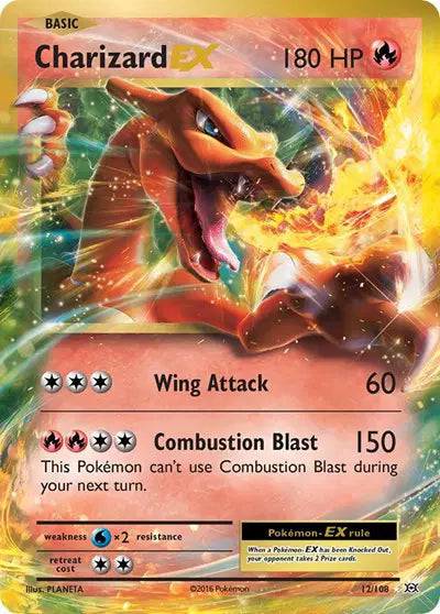 Charizard ex 12/108 - Evolutions