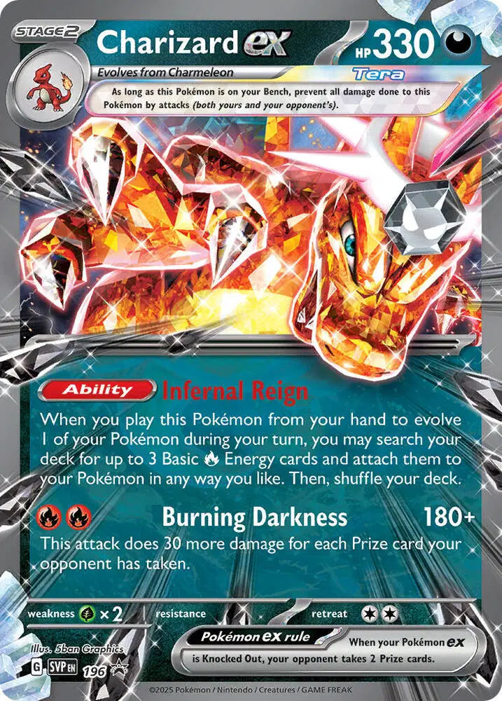 Charizard ex 196 - Scarlet & Violet Promo - Holofoil