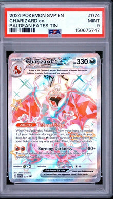Charizard ex (PSA 9) 074 - Scarlet & Violet Promo - Holofoil