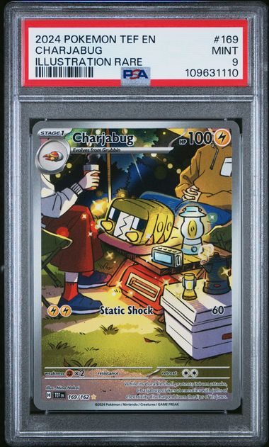 Charjabug (PSA 9) 169/162 - Temporal Forces - Holofoil
