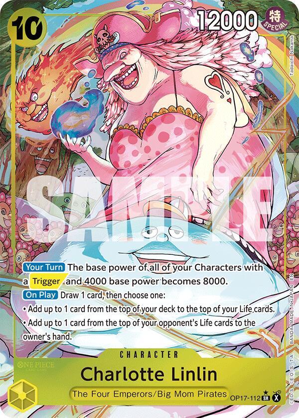 Charlotte Linlin (Alternate Art) OP17-112 - The World's Strongest Warriors - Foil
