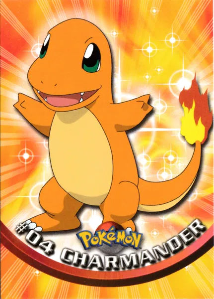 Charmander 04 - Topps Series 1 - Base Chrome