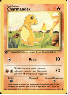 Charmander (NL) 46/102 - Base Set (1st Edition) - Normal