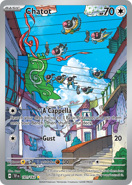 Chatot 181/162 - Temporal Forces - Holofoil