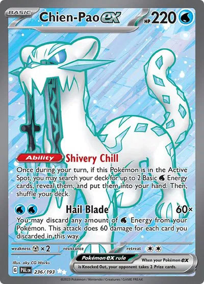 Chien-Pao ex 236/193 - Paldea Evolved - Holofoil
