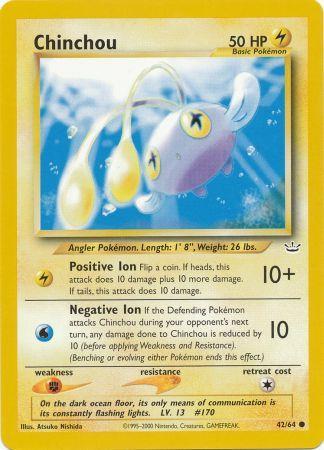 Chinchou 42/64 – Neo Revelation (Unbegrenzt) – Normal