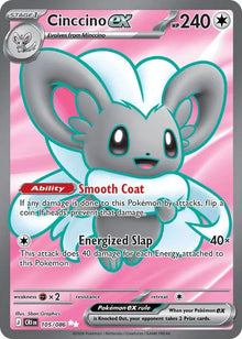 Cinccino ex 105/086 - Chaos Rising - Holofoil