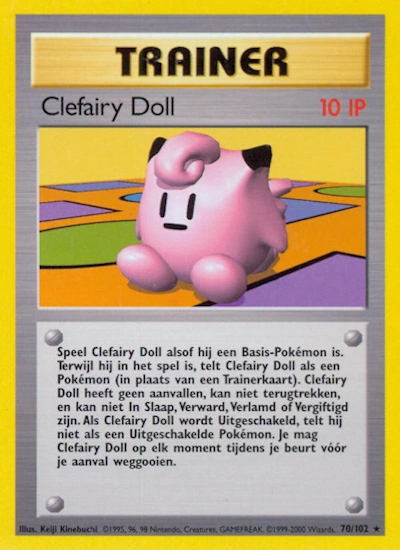 Clefairy Doll (NL) 70/102 - Base Set (Unlimited) - Normal