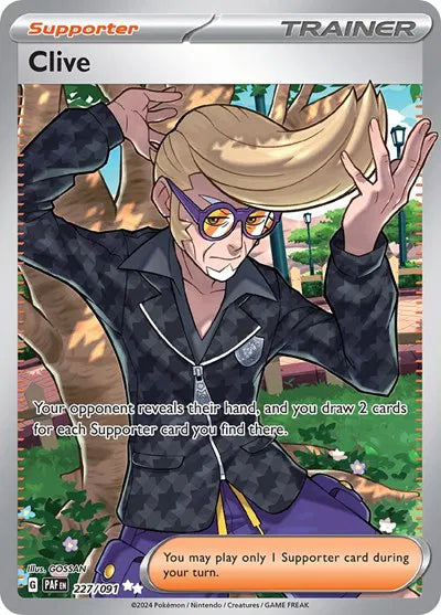 Clive 227/091 - Paldean Fates - Holofoil
