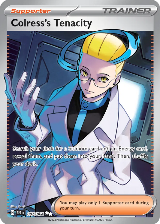 Colress's Tenacity 087/064 - Shrouded Fable - Holofoil