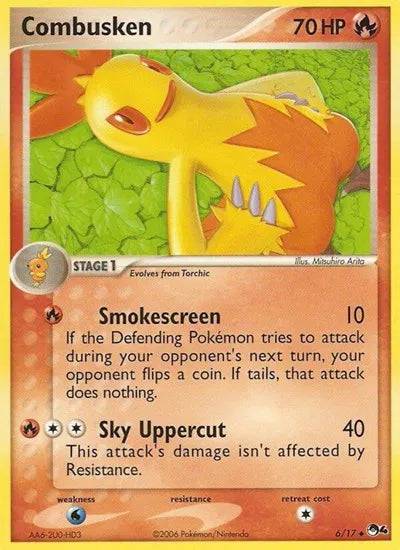 Combusken 6/17 - POP Series 4 - Holofoil