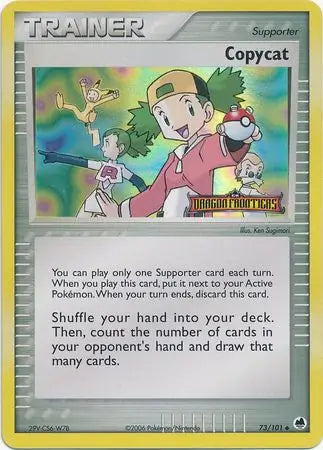 Copycat 73/101 - EX Dragon Frontiers - Reverse Holofoil