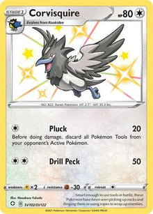 Corvisquire SV102/SV122 - Shining Fates: Shiny Vault - Holofoil