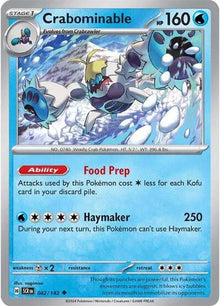 Crabominable 042/142 - Stellar Crown - Reverse Holofoil
