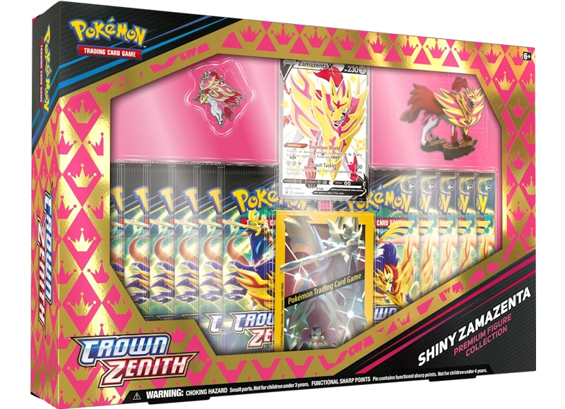 Pokémon Crown Zenith: Shiny Zamazenta Premium Figure Collection