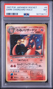 Dark Charizard (JP - PSA 7) 006 - Team Rocket - Holofoil