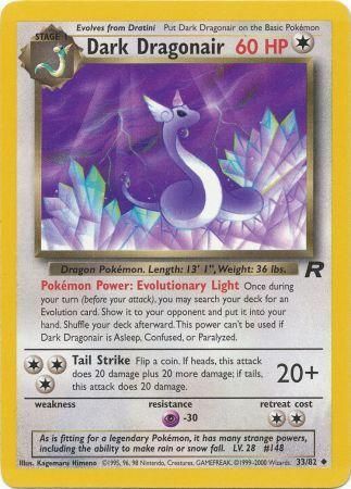 Dark Dragonair 33/82 - Team Rocket (Unlimited) - Normal