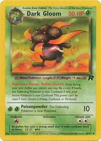 Dark Gloom 36/82 - Team Rocket (Unlimited) - Normal
