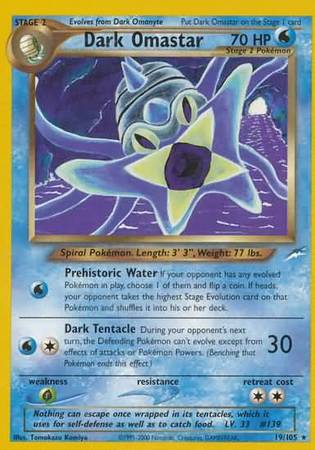 Dark Omastar 19/105 – Neo Destiny (Unbegrenzt) – Normal