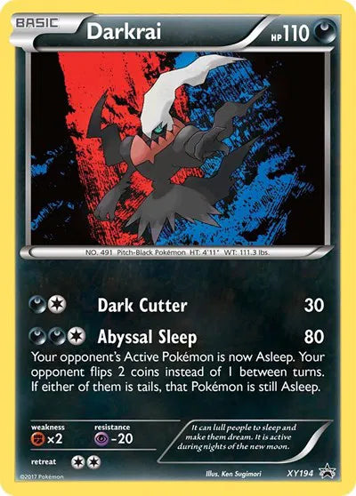 Darkrai XY194 - XY Promos - Holofoil
