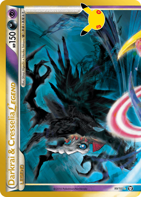 Darkrai & Cresselia LEGEND 99/102 - 30th Celebration: Classic Collection - Holofoil