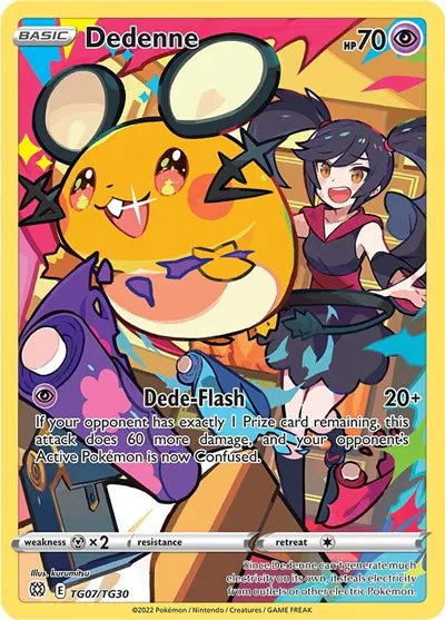 Dedenne TG07/TG30 - Brilliant Stars Trainer Gallery - Holofoil