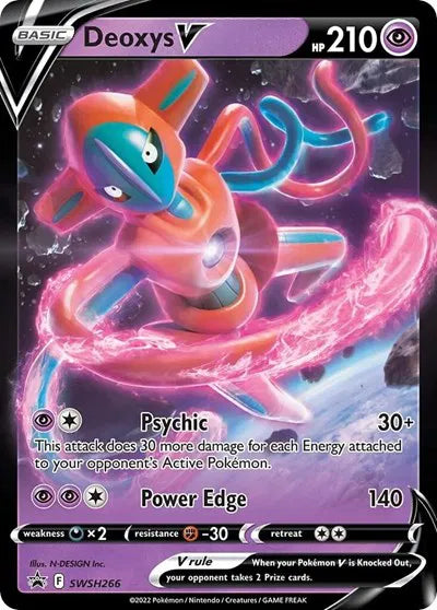 Deoxys V SWSH266 - Sword & Shield Promo - Holofoil