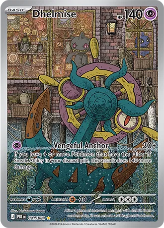 Dhelmise 091/084 - Pitch Black - Holofoil