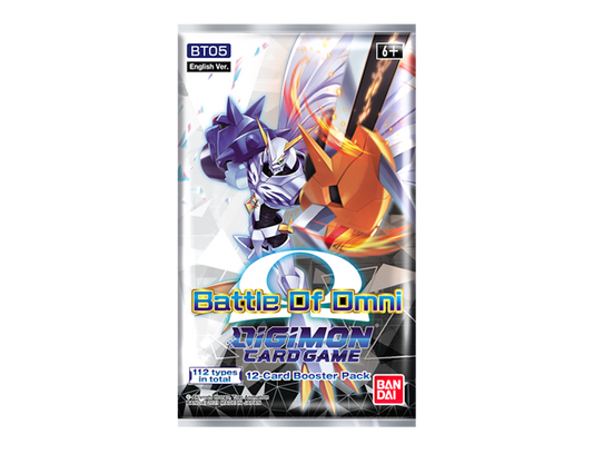 Digimon TCG Battle Of Omni: Booster Pack