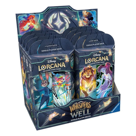 Disney Lorcana Whispers in the Well: Starter Display (8)