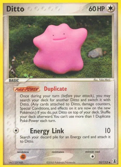 Ditto 35/113 - EX Delta Species - Normal