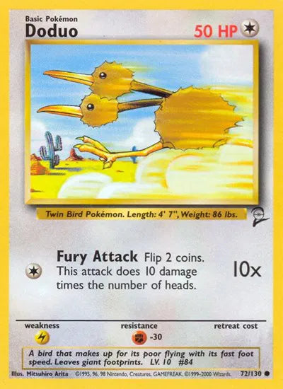 Doduo 72/130 - Base Set 2 - Normal