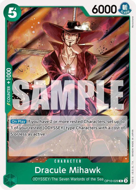 Dracule Mihawk OP10-029 - Royal Blood - Foil